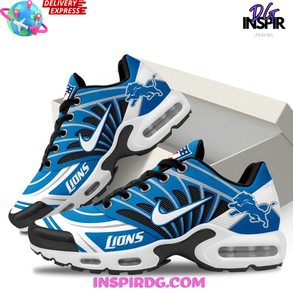 NFL Detroit Lions Limited Edition Air Max Plus Shoes 2