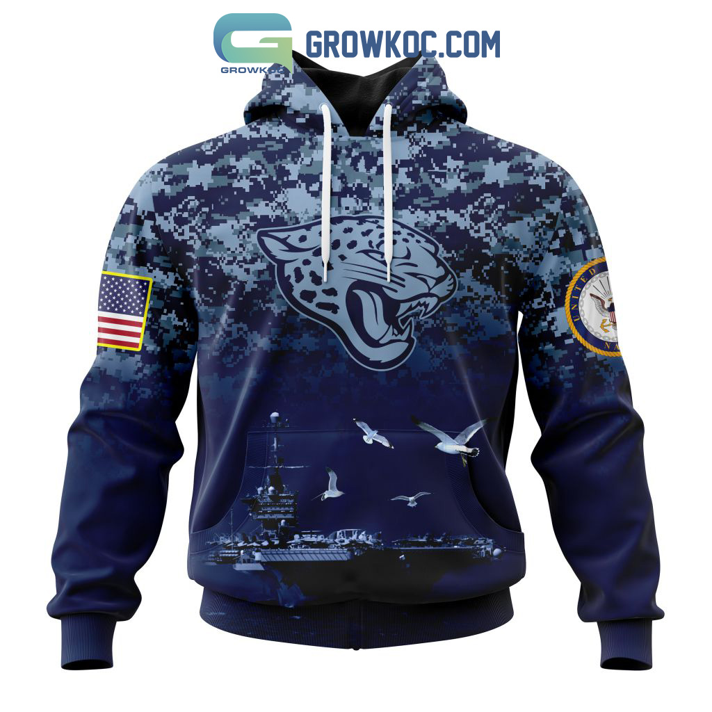 NFL Jacksonville Jaguars Honor US Navy Veterans Personalized Hoodie T Shirt2B1 Hoo4a