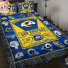 NFL Los Angeles Rams Custom Name Logo History Bedding Set