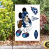 NFL Tennessee Titans Mickey v25 Double Sided Printing Garden Flag