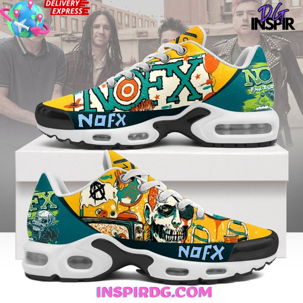 NOFX Band Limited Edition Air Cushion Sports Shoes 1