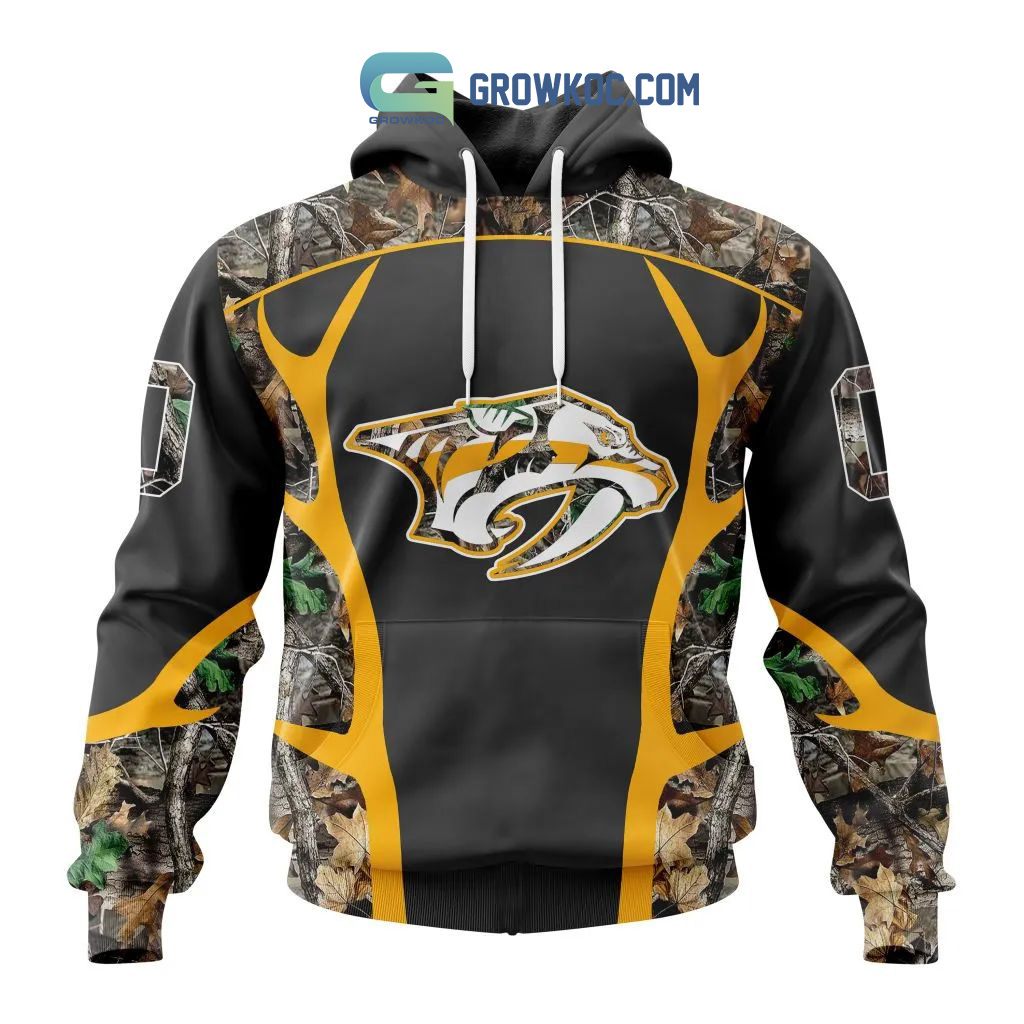 Nashville Predators NHL Special Camo Hunting Personalized Hoodie T Shirt2B1 oAY2I