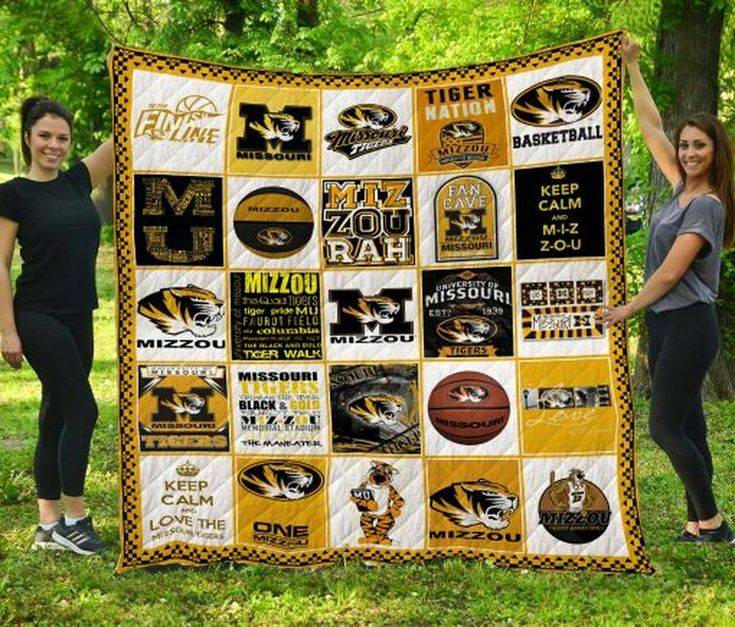 Ncaa Missouri Tigers Quilt Blanket