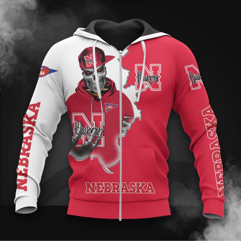 NebraskaHuskersSkullHoodies 2 1000x