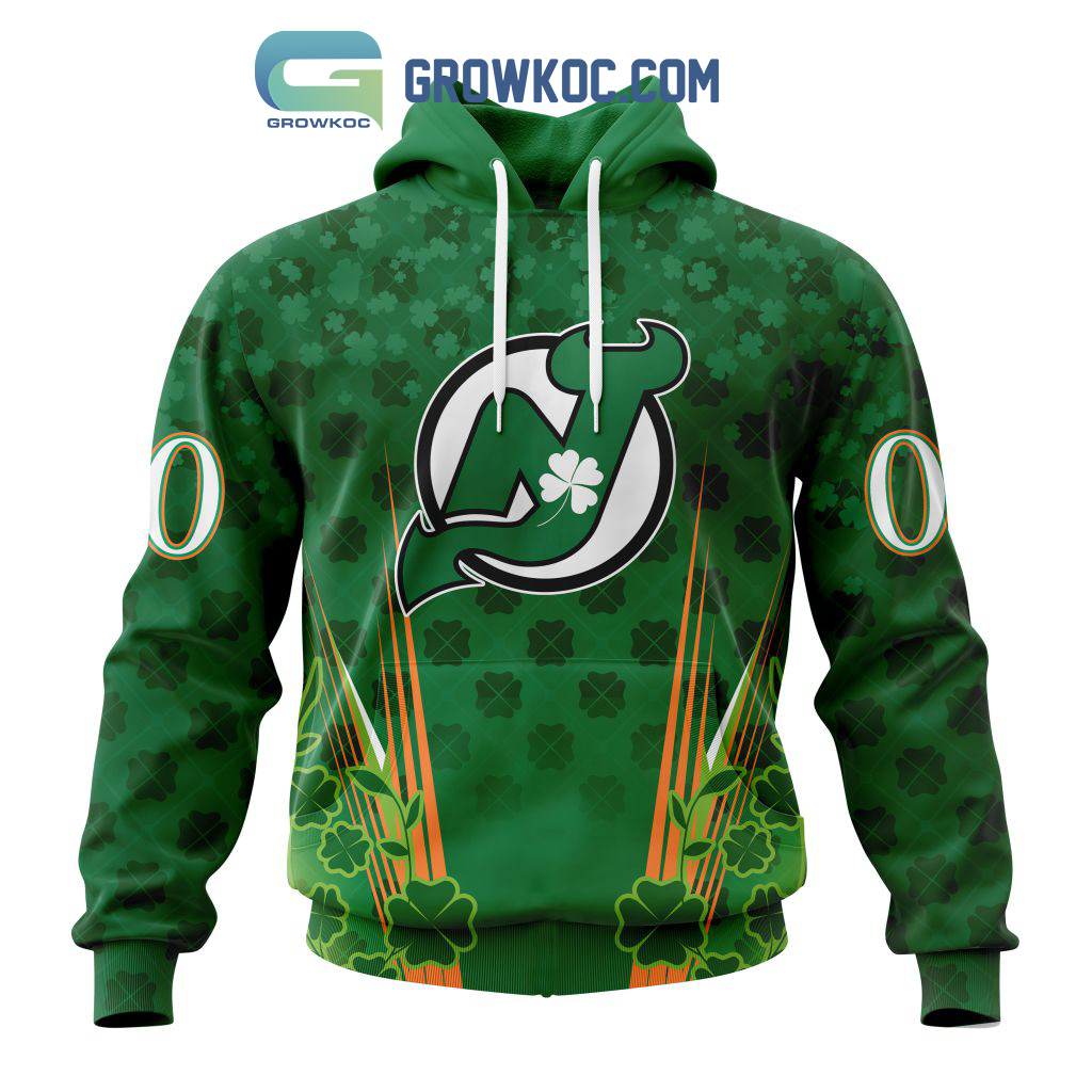 New Jersey Devils St. Patricks Day Personalized Hoodie Shirts2B1 81IGh