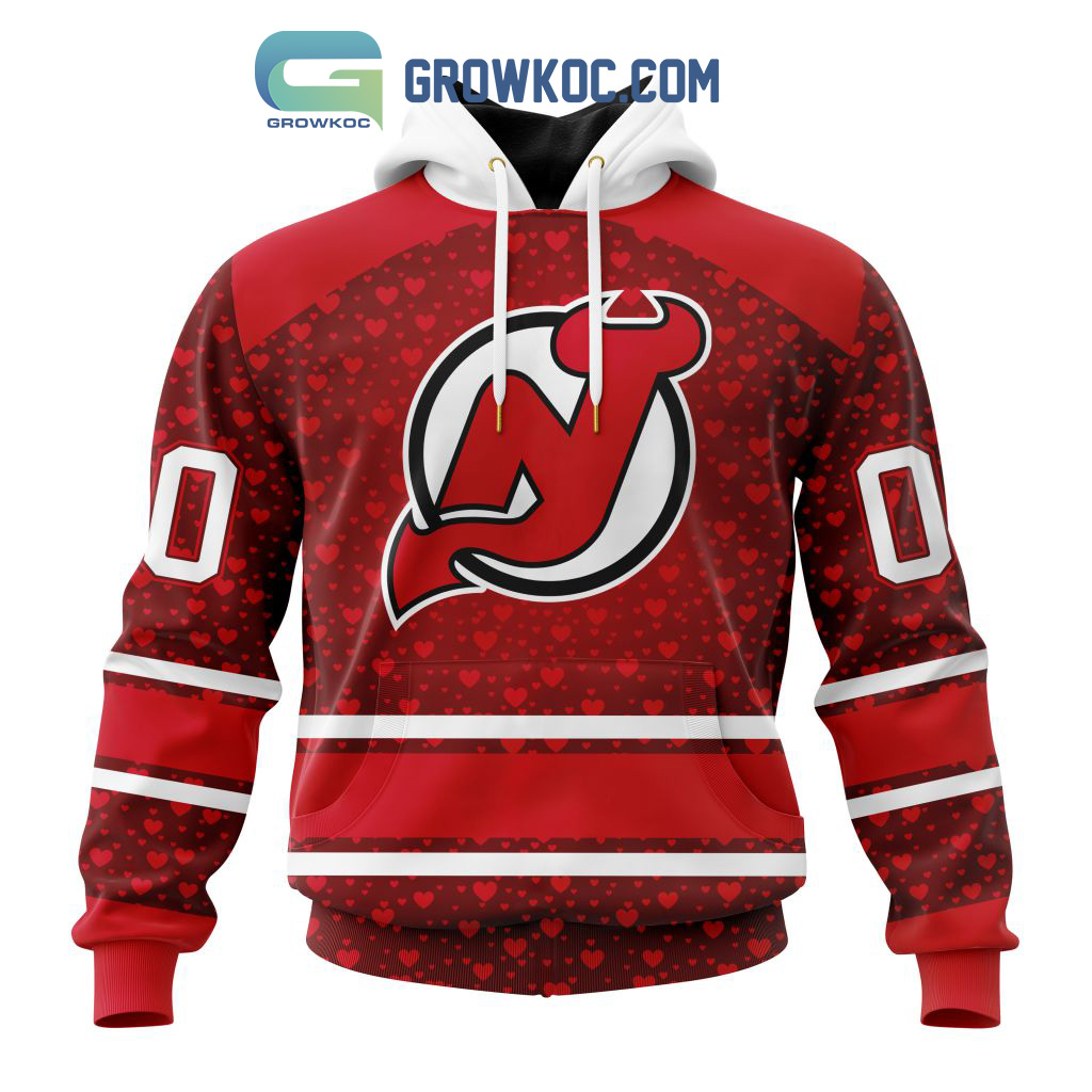 New Jersey Devils Valentines Day Fan Hoodie Shirts2B1 5awvF