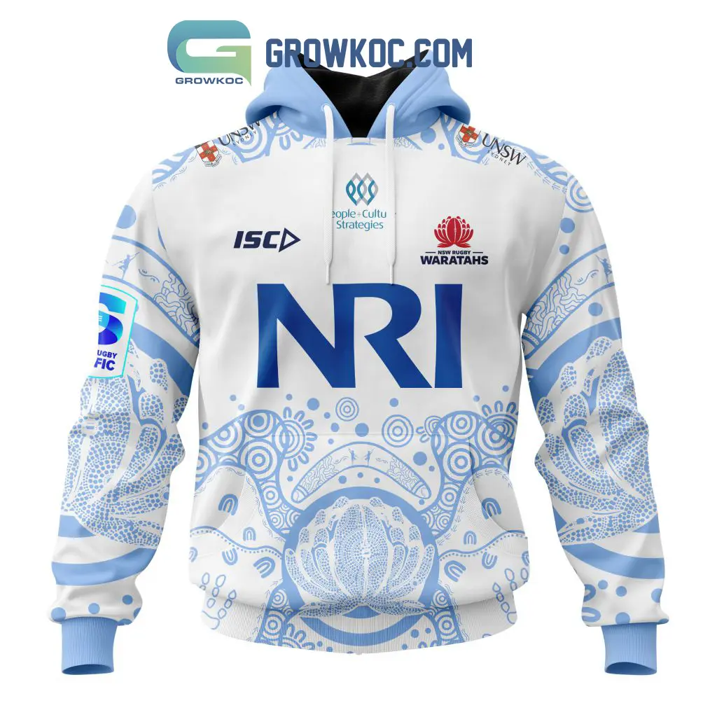 New South Whale Waratahs Personalized 2024 Away Super Rugby Fan Hoodie Shirts2B1 5LFJu