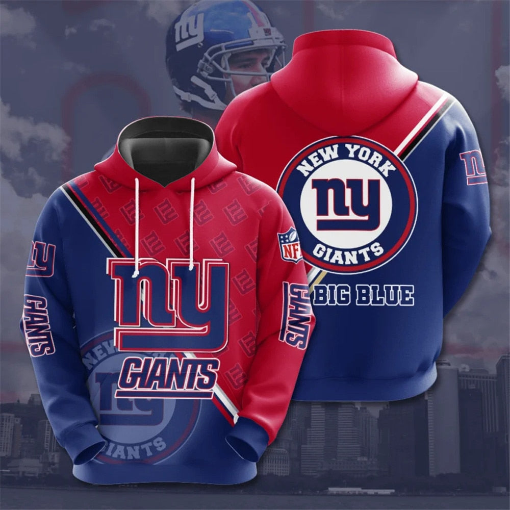 New York Giants Hoodie Seal Motifs Gifts for Fans 0