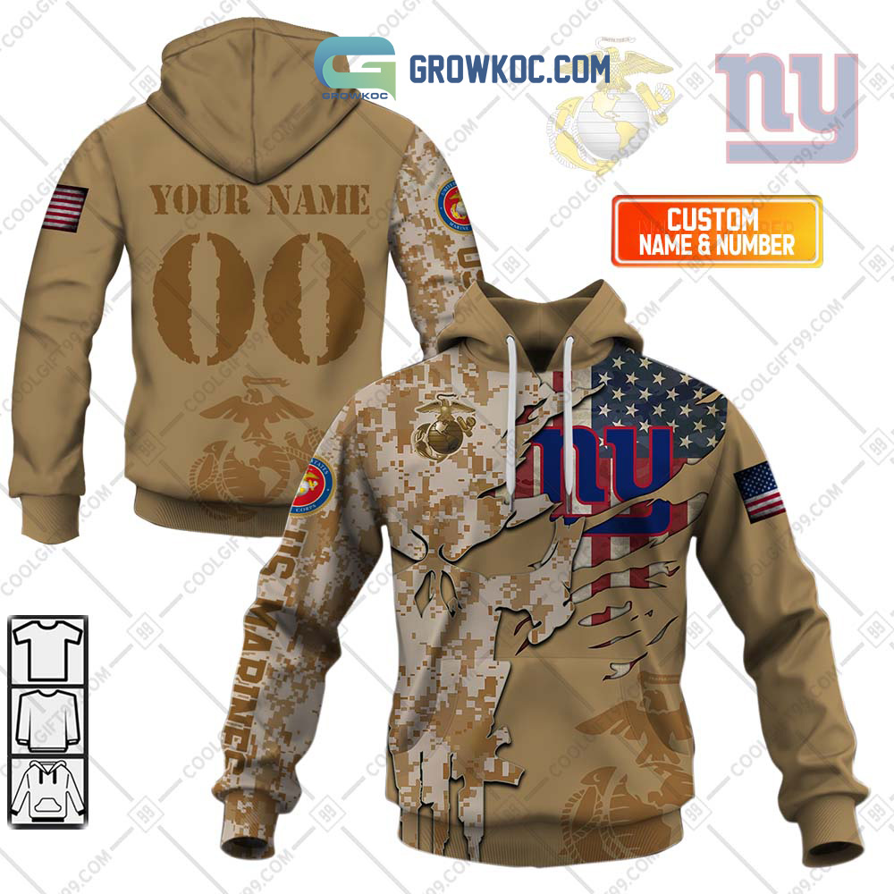 New York Giants Marine Personalized Hoodie Shirts2B1 lK99Y