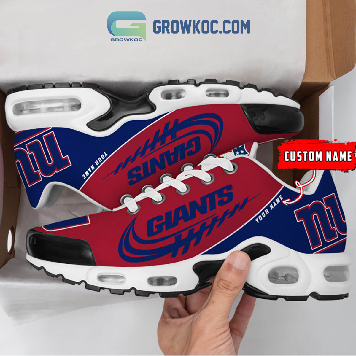 New York Giants Personalized TN Shoes2B1 DX0mm