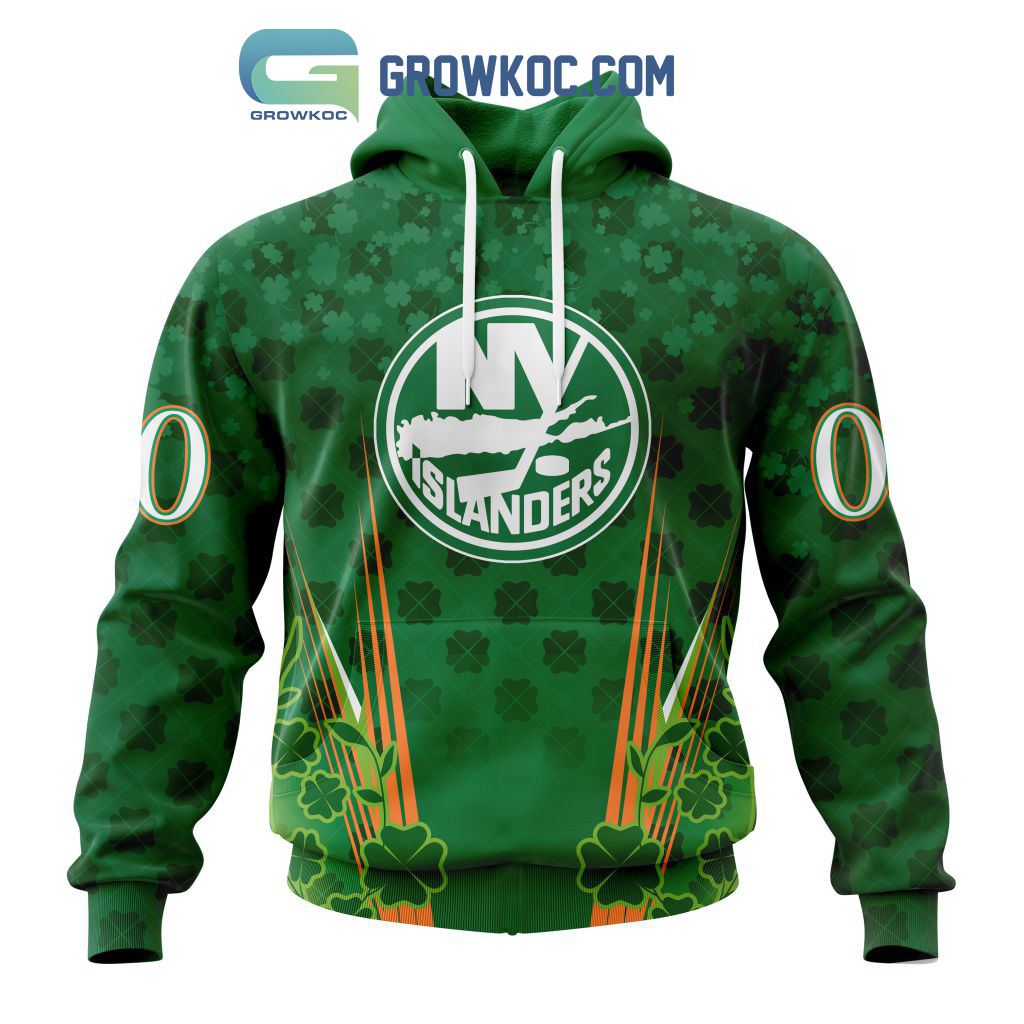 New York Islanders St. Patricks Day Personalized Hoodie Shirts2B1 AJks3