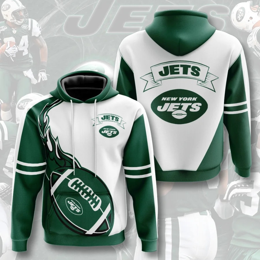 New York Jets Halloween Pumpkin Skull Print Zip Hoodie Custom All Over Print Hoodies 0