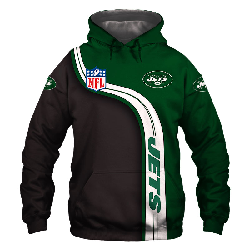 New York Jets Hoodie 3D Cute Zip Hoodie Pullover Gift for Fans 0