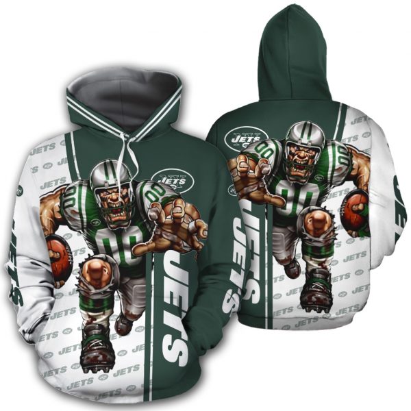 New York Jets Hoodie 3D Ultra Cool Gifts for Fans 0