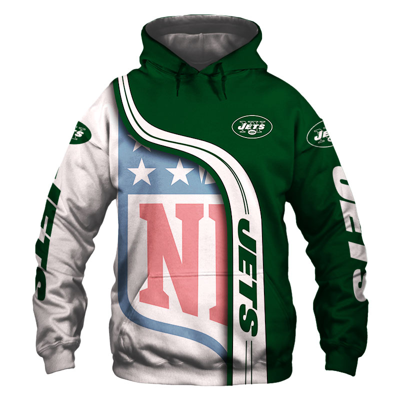 New York Jets Hoodie Pullover Zip Hoodie Nfl For Fans With All Over Print 0