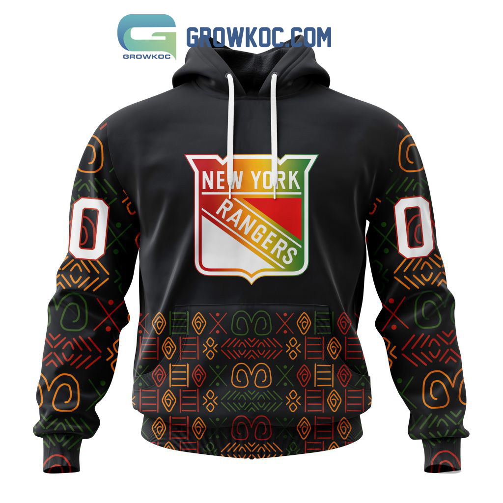 New York Rangers Black History Month Personalized Hoodie Shirts2B1 v0STh