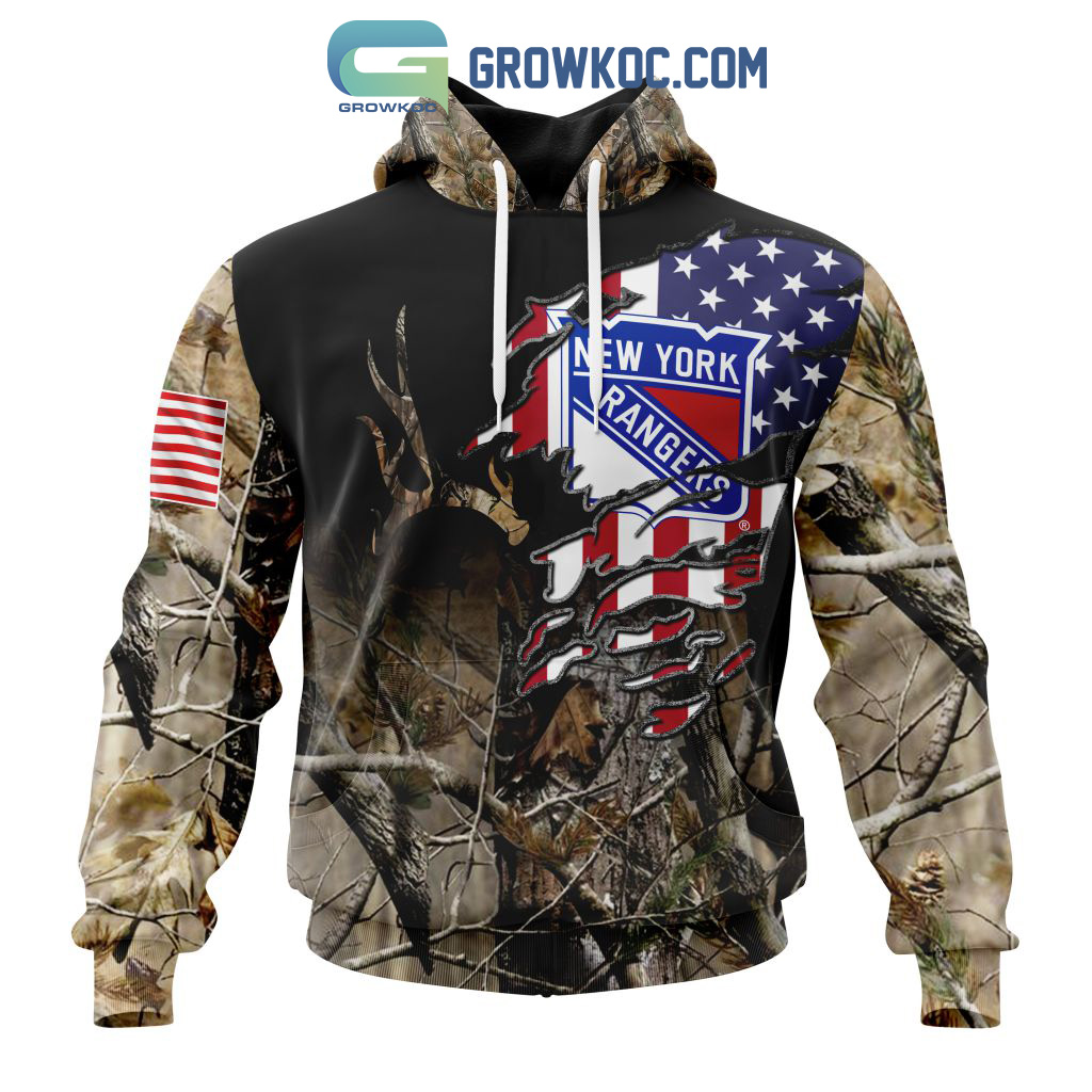 New York Rangers NHL Special Camo Realtree Hunting Personalized Hoodie T Shirt2B1 MQy06