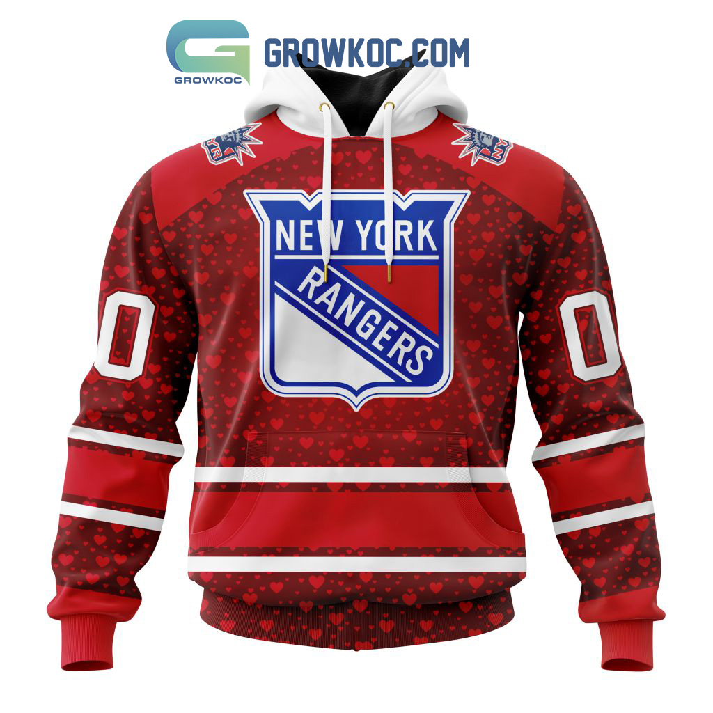 New York Rangers Valentines Day Fan Hoodie Shirts2B1 EMRJy