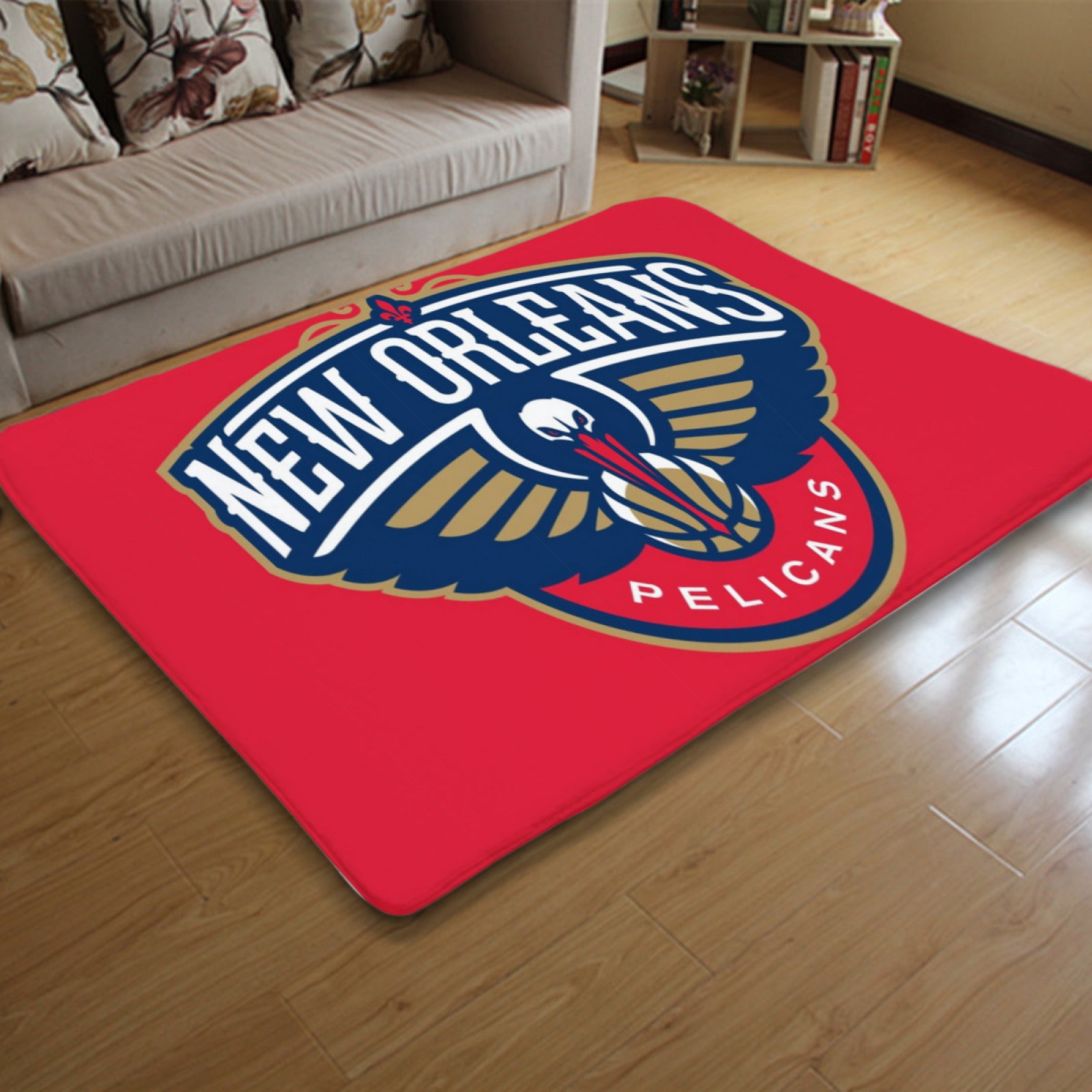 New Orleans Basketball Pelicans Carpet Living Room Bedroom Mats Kitchen Bathroom Rugs 1 0b6e7ace 80f0 4695 a249 d8551a95574b