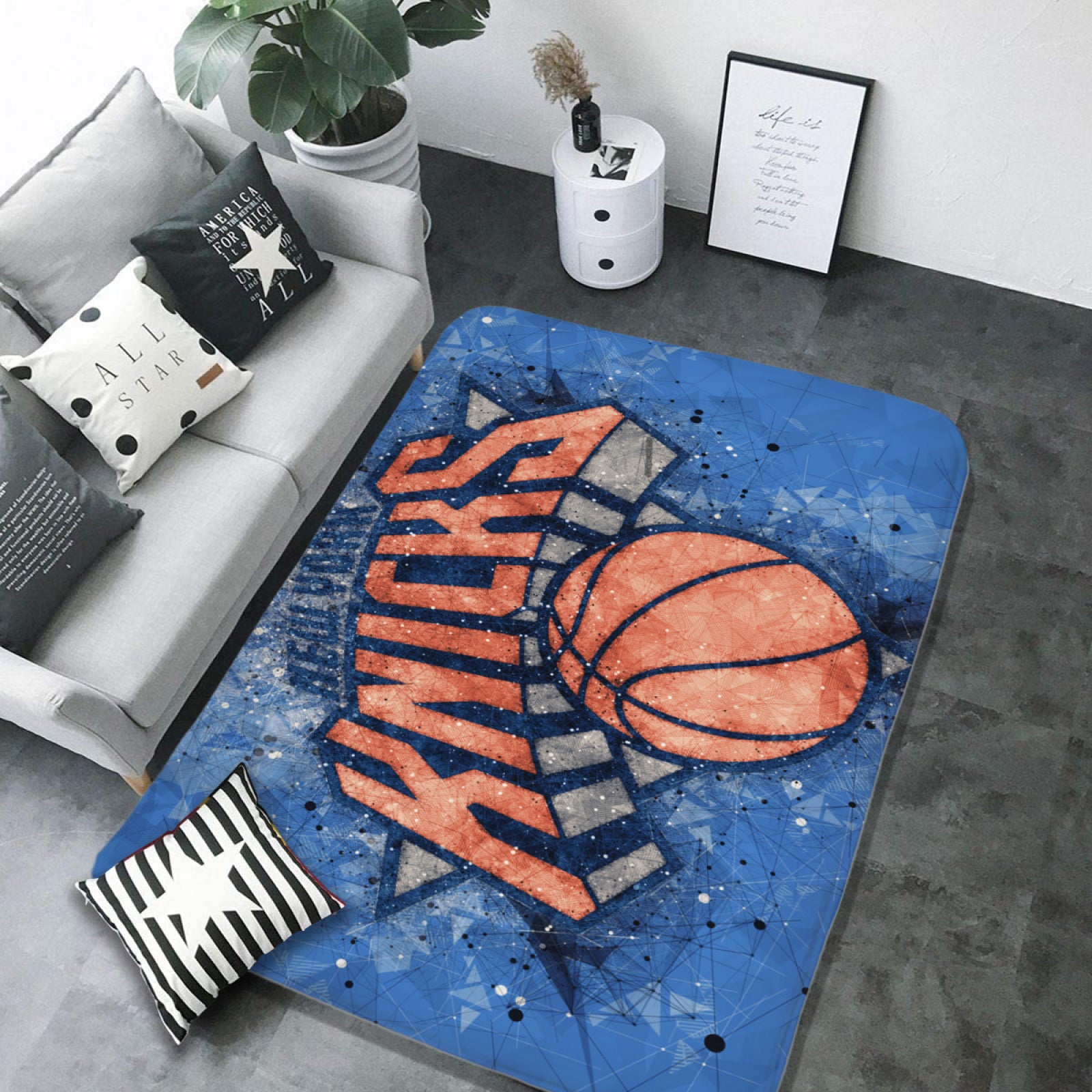 New York Basketball Knicks Carpet Living Room Bedroom Mats Kitchen Bathroom Rugs 2 cd5bbc90 1b06 4451 8888 c9a20c54861d