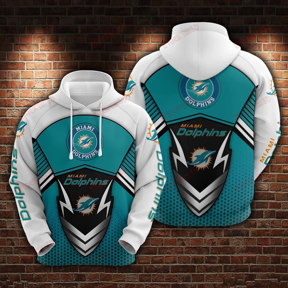 Nfl Miami Dolphins Hoodie 3D Best Gifts For Fans 0