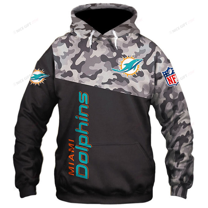 Nfl Miami Dolphins Hoodie 3D For Fan 0