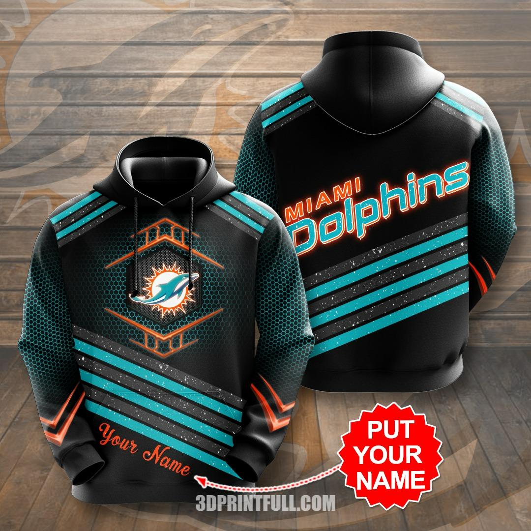 Nfl Miami Dolphins Hoodie 3D For Men Women 0