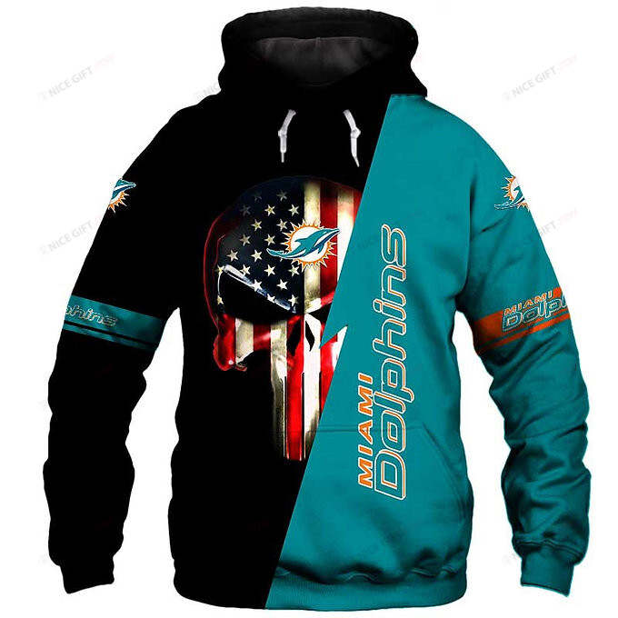 Nfl Miami Dolphins Hoodie 3D For Miami Dolphins Fan 0