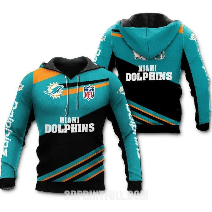 Nfl Miami Dolphins Hoodie 3D Full Print 0