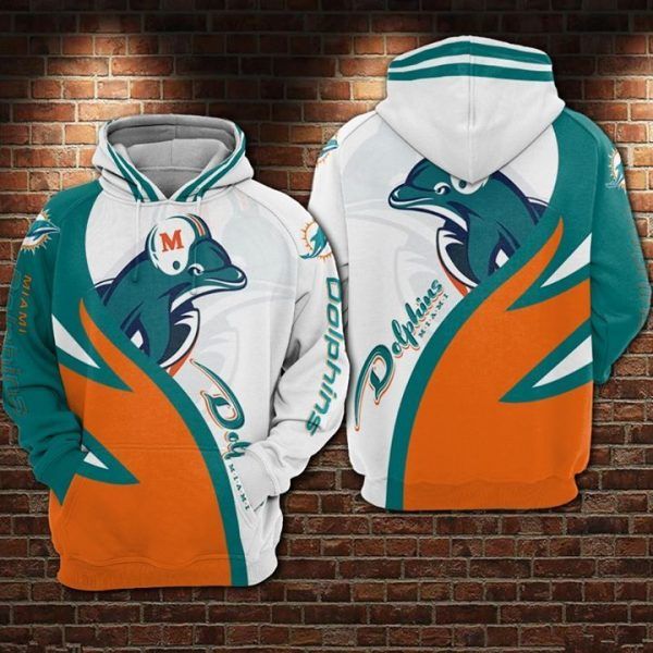 Nfl Miami Dolphins Hoodie 3D Limited Edition 0