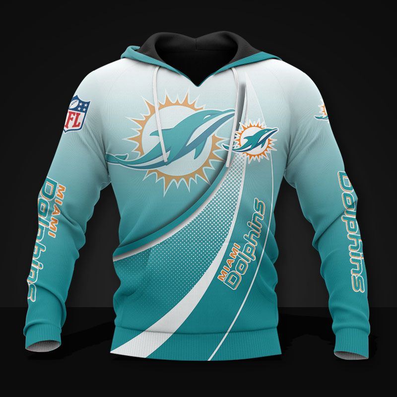 Nfl Miami Dolphins Hoodie 3D Print 0