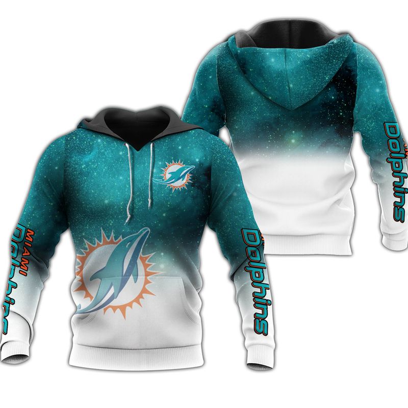 Nfl Miami Dolphins Hoodie Limited Edition All Over Print 0