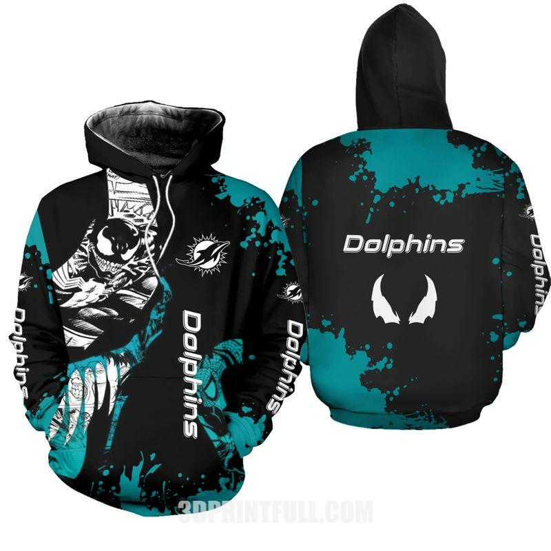 Nfl Miami Dolphins Hoodie Limited Edition Men Women All Over Print 0