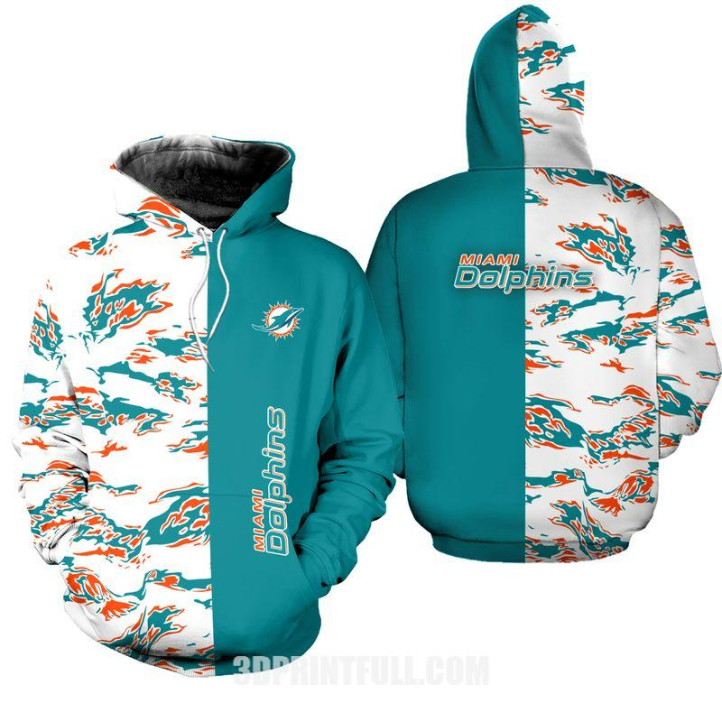 Nfl Miami Dolphins Hoodies Limited Edition All Over Print 0