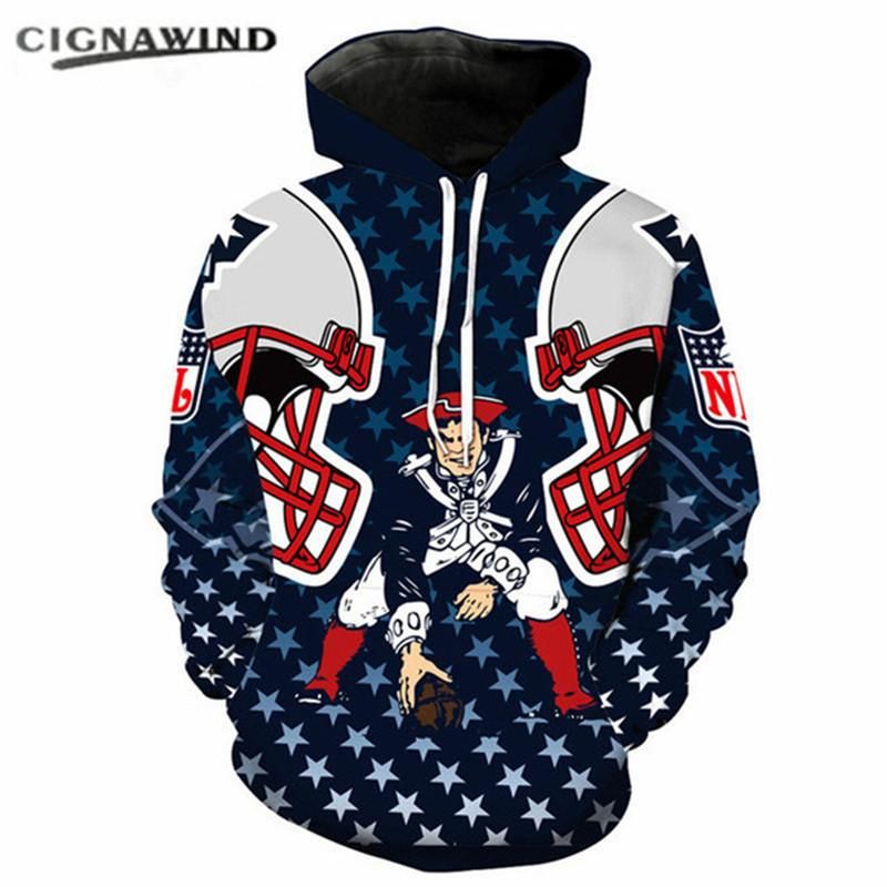 Nfl New England Patriots Hoodie 3D Print 0