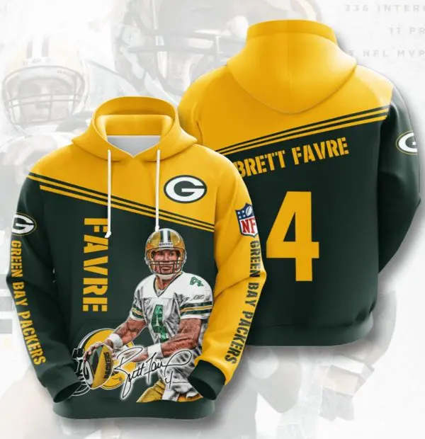 Nfl2BGreen2BBay2BPackers2BBrett2BFavre2B3d2BHoodie Classic2BT Shirt Sweetdreamfly2BC490EN He39U 600x620 1