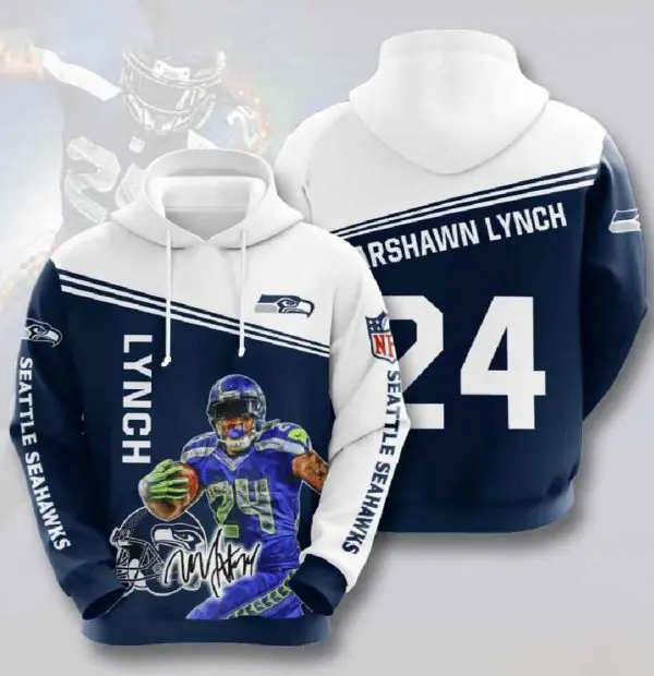 Nfl2BSeattle2BSeahawks2B3d2BHoodies2BLynch2B24 Classic2BT Shirt Sweetdreamfly2BC490EN TAy4E 600x620 1