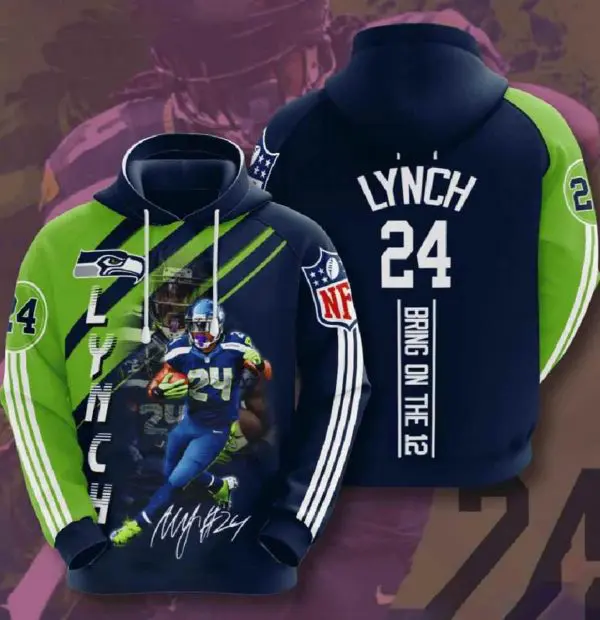 Nfl2BSeattle2BSeahawks2B3d2BHoodies2BLynch Classic2BT Shirt Sweetdreamfly2BC490EN BWXHz 600x620 1