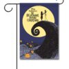 Nightmare Before Christmas Halloween Garden Disney Flag