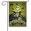 Nightmare Before Christmas Jack Halloween Garden Disney Flag