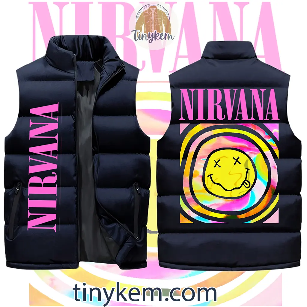 Nirvana Puffer Sleeveless Jacket2B1 coZDG