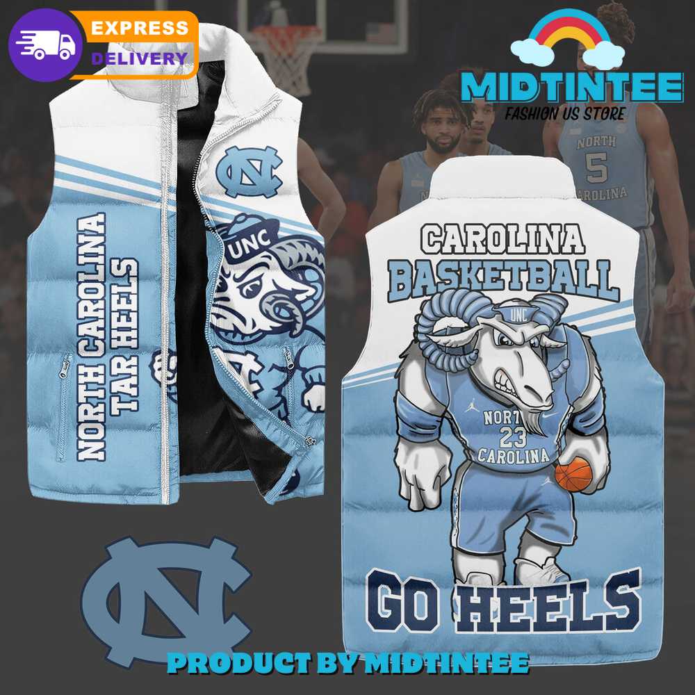 North Carolina Tar Heels Go Heels Cotton Vest 1