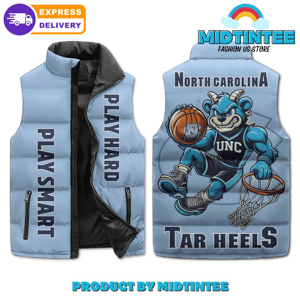 North Carolina Tar Heels Play Hard Cotton Vest 1