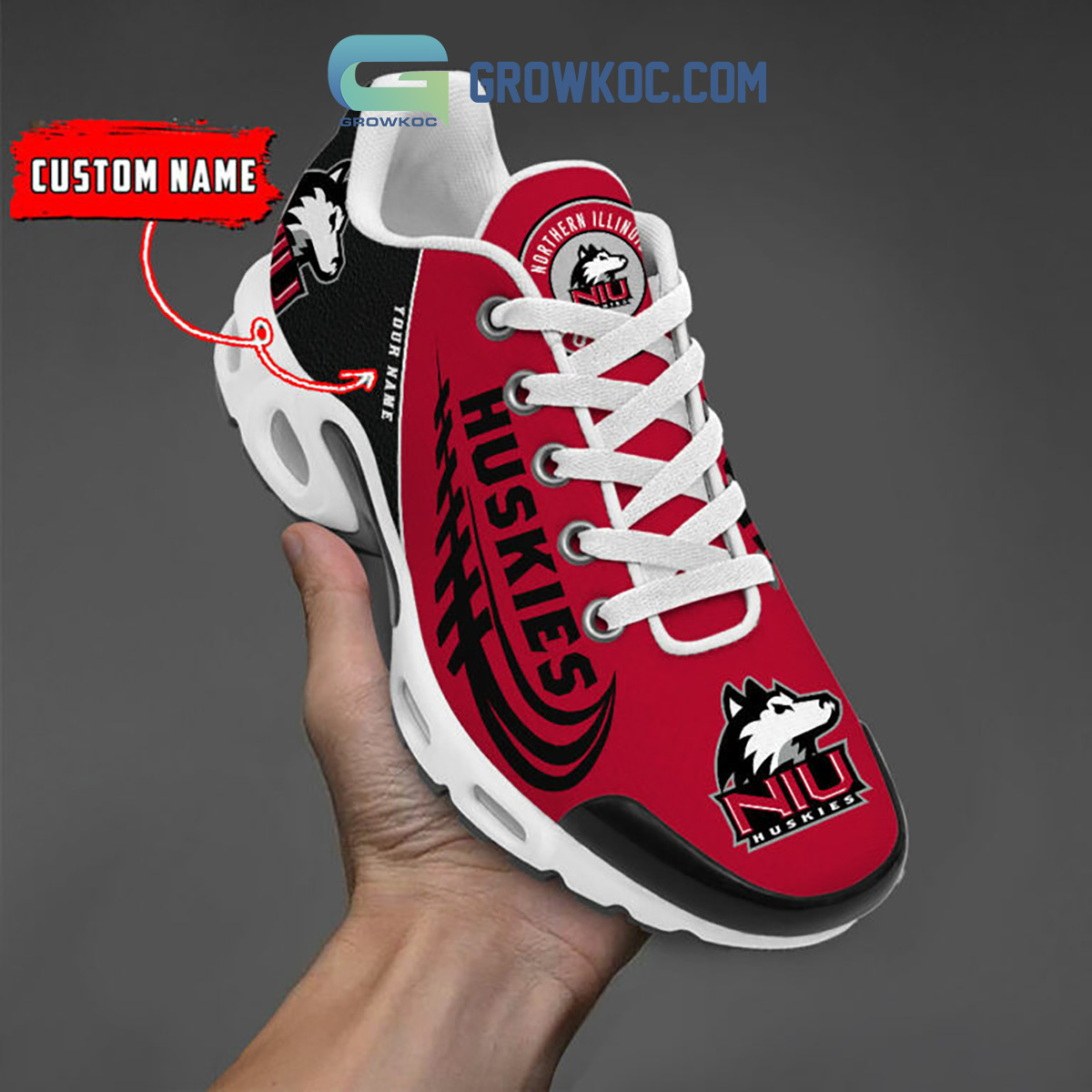 Northern Illinois Huskies Personalized TN Shoes2B1 TGdtw