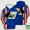 OOKQBgqM 4 El Salvador Flag And Symbols Dual Citizen Hoodie