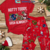 Ole Miss Rebels Gosh Almighty Snowman University of Mississippi Hotty Toddy Gosh Almighty Snowman Red Edition University of Mississippi Christmas Winter Holiday Fleece Pajama Sets2B0 8FQzD