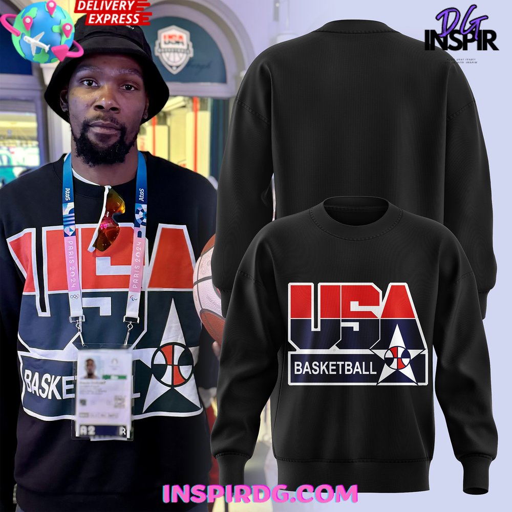 Olympic 2024 USA Basketball Special Edition Sweatshirt 1