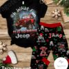 On What Fun It Is To Drive Jeep Car Pajamas Set