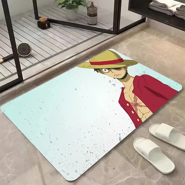 OnePieceAnimeCarpetLivingRoomBedroomSofaMatDoorMatKitchenBathroomRugs 8