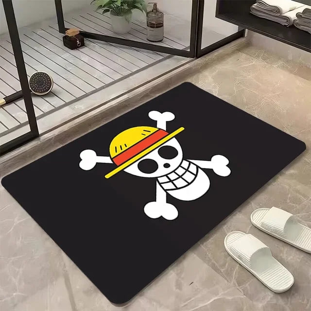 OnePieceAnimeCarpetLivingRoomBedroomSofaMatDoorMatKitchenBathroomRugs 9